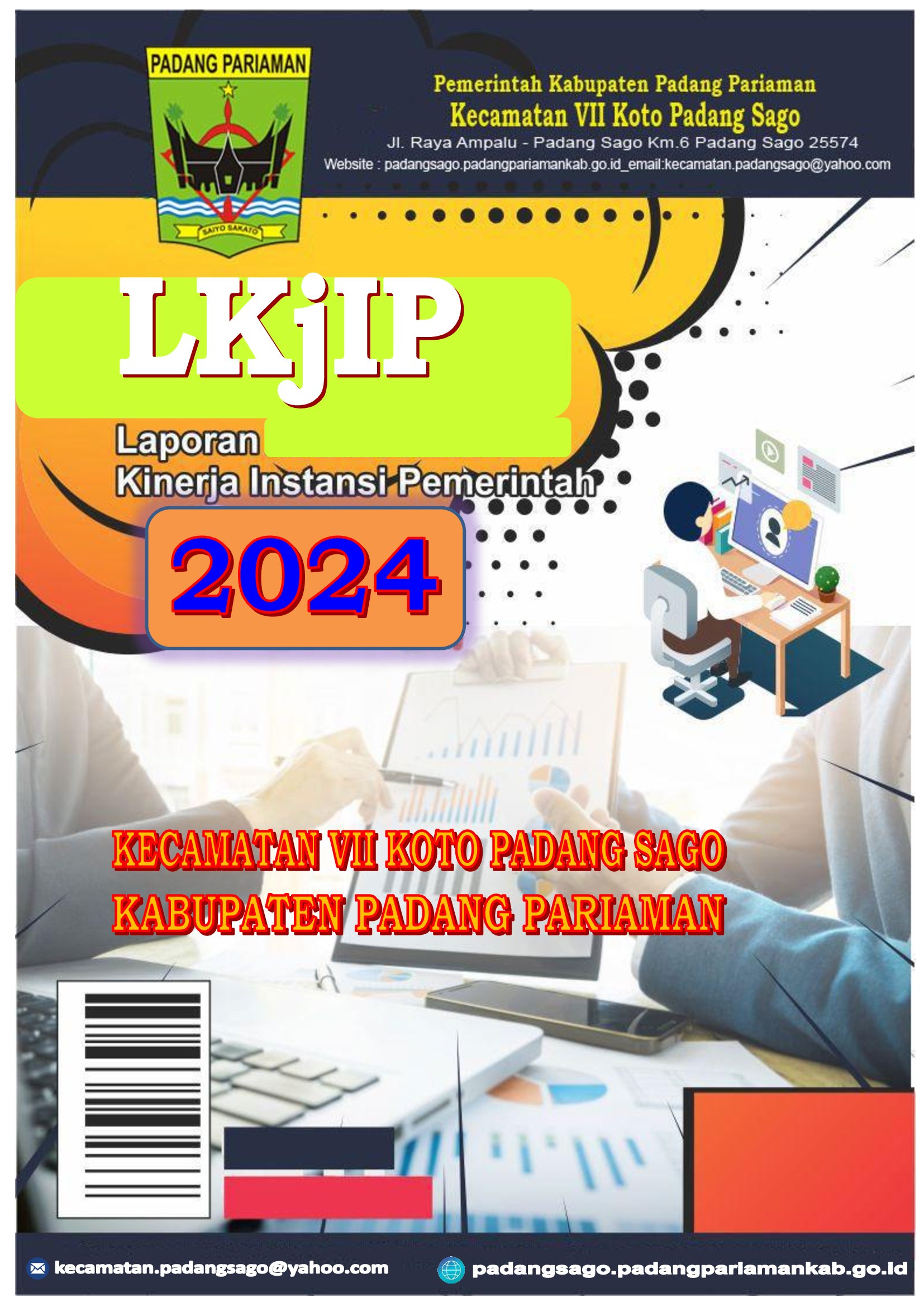 Laporan Kinerja Instansi Pemerintah (LKjIP) Kec. Padang Sago Tahun 2024